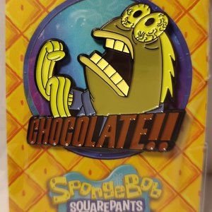 Spongebob Squarepants Crazy CHOCOLATE Guy Enamel Pin